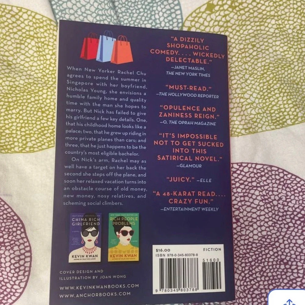 Crazy Rich Asian by Kevin Kwan